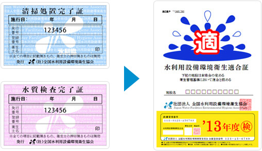 グリストラップの適合証発行について